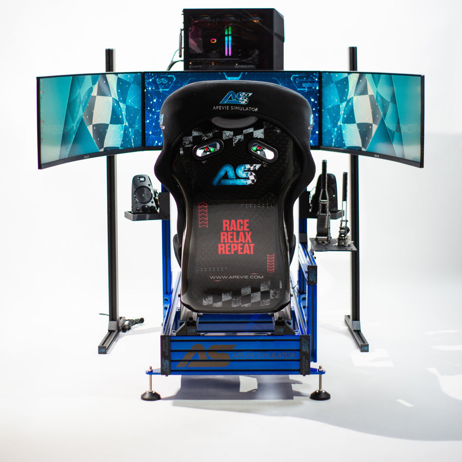 AS8 RTR Turn-Key Racing Simulator Plug & Play Sim Rig