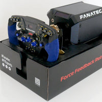 Fanatec Podium DD1 Wheel Base with Alcantara F1 Wheel Used, Open Box