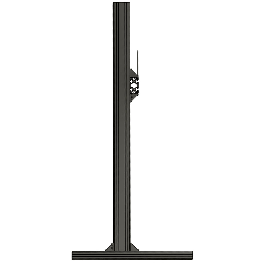 Apevie Simulator External Single Monitor Stand up to 75" Monitor or TV