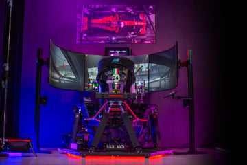 AS1 6DOF Racing Simulator with QS-S25 Spider Motion Platform